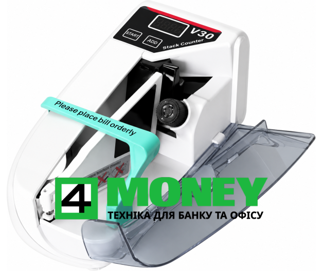 Компактная счетная машинка для банкнот Artek V30 С питанием от сети или батареек