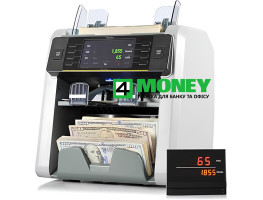 Двухкарманный Сортировщик Банкнот KOLIBRI Signature Bank-Grade 2 CIS. Счетный Аппарат Для Подсчета Валют и Проверки денег