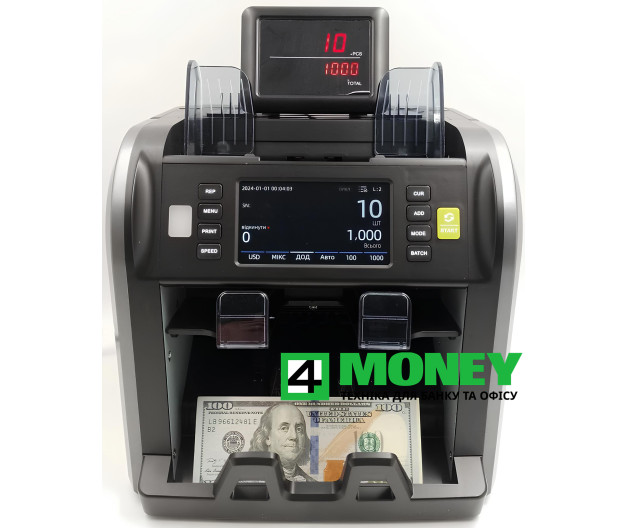 Сортировщик на два кармана Детекция Купюр Профессионального Уровня HARD-CASH HiT