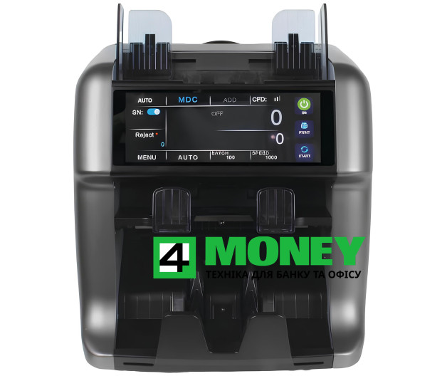 Сортировщик Банкнот HARD-CASH 956 Счетчик Валют Сенсорный Экран Проверка и Фасовка Денег