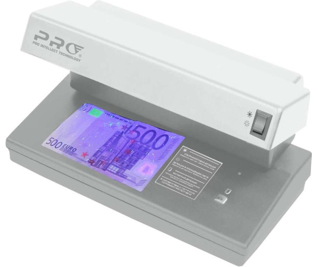 Ультрафиолетовый детектор валют PRO-12PM UV (от сети)