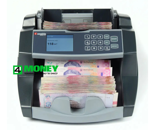 Banknote counter Cassida 6600 LCD UV
