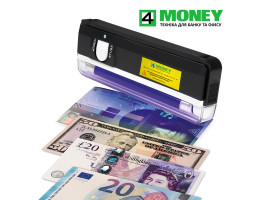 Детектор банкнот с УФ детектором валют, грошей PRO-4P UV ПОРТАТИВНЫЙ РУЧНОЙ