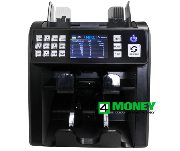 Banknote sorter MULTI COUNTER PRO 952A MAX VERSION 2024 UAH USD EUR GBP CHF PLN CAD KOREA