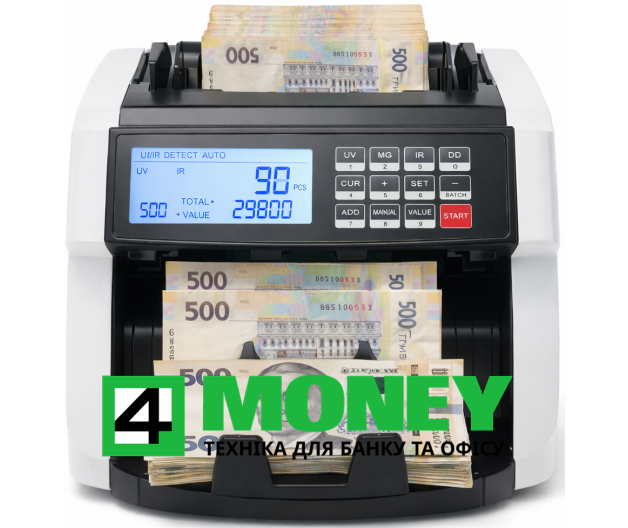 Счетчик банкнот MULTI COUNTER Ultra 2026 с функцией детекции валют и проверки купюр