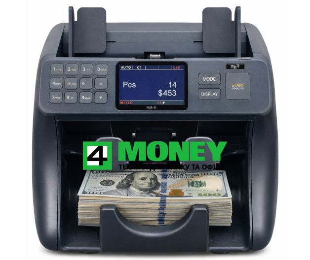 Счетчик банкнот Hyundai MIB SB-9 AXIOM с автоматической проверкой валют Детекция Купюр на фальш