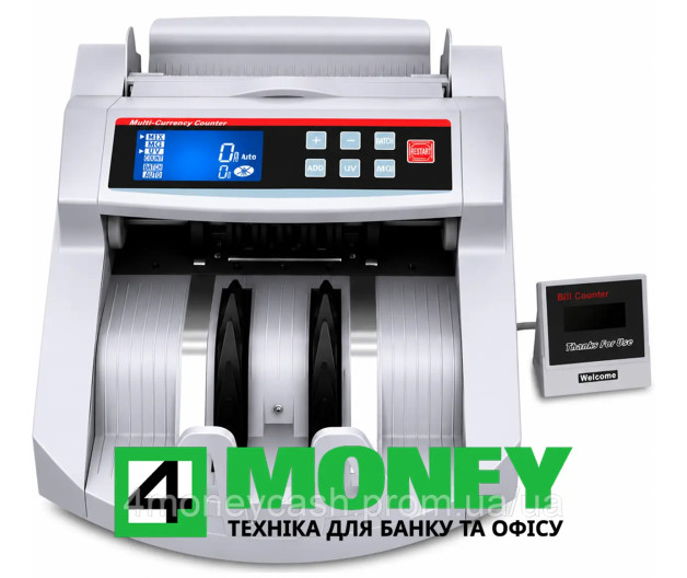 Счетчик Банкнот COUNTER AVI-2108D Счетная Машинка проверкой UV/MG валют и точным подсчетом купюр