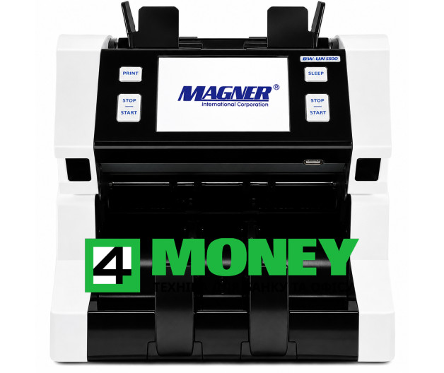 Magner 1000 Banknote Sorter. Money Counter with MIX Mode and Currency Detection.