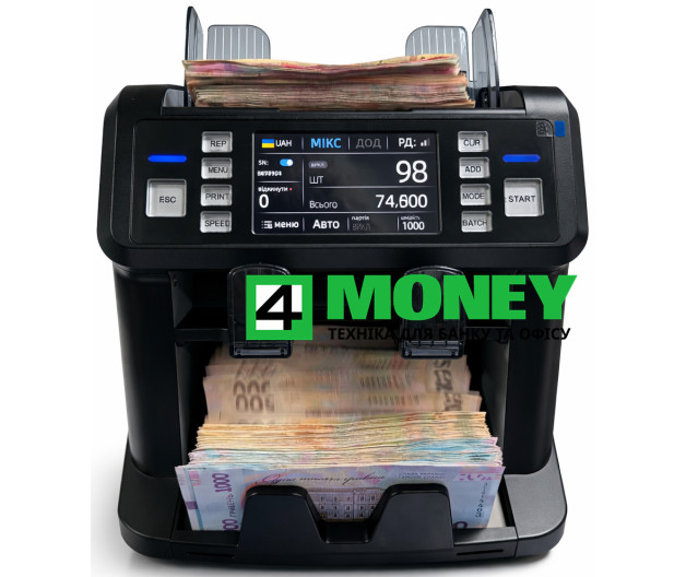 Сортировщик Валют Проверка Номинала Банкнот Счетчик Купюр Профессиональный MULTI COUNTER PRO MAX FULL TOUCH Korea Ltd