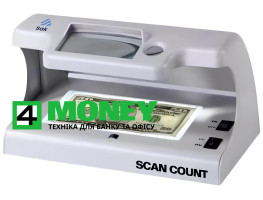 Мультивалютный Профессиональный Детектор с Проверкой Номинала SCAN COU0NT SC-10