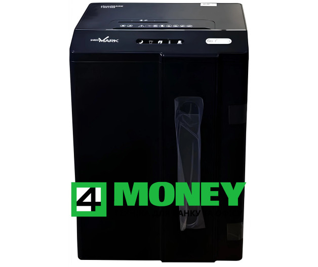 Офисный Шредер shredMARK 1201HS для Уничтожения Документов Бумаги Скоб Скрепок и Пластиковых Карт
