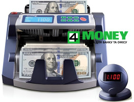 Счетчик Банкнот AccuBANKER AB1100 PLUS с UV и MG проверкой Купюр Валют