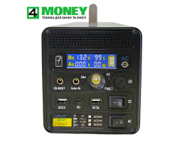 Зарядна станція Flashfish PRO POWER STATION 200W 12,8V/150000мАг з розеткою 220V | PowerBank з розеткою 220В | Інвертор Повербанк 200ВТ Аналог EcoFlow BLUETTI Акумулятор LiFePO4