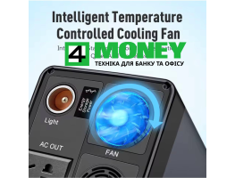 Зарядна станція Flashfish PRO POWER STATION 600W 12,8V/150000мА·год з розеткою 220V | PowerBank Інвертор з розеткою 220В