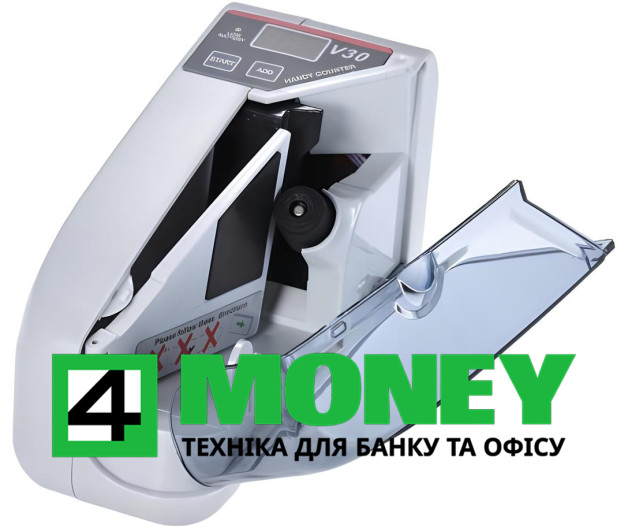 Компактный Счетчик Купюр Dotpot V30 для Подсчета Денег с Автозапуском и Работой от Сети или Батареек