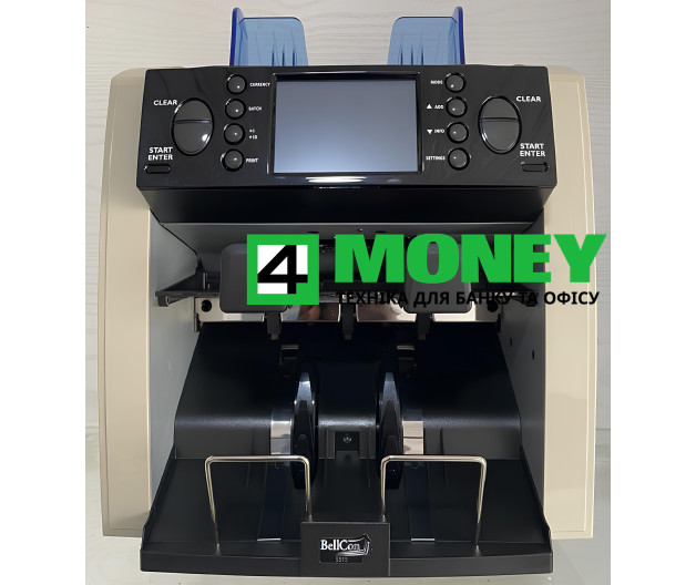 Счетный Аппарат с Функцией Сортировки и Проверки Банкнот на подлинность BellCount S515