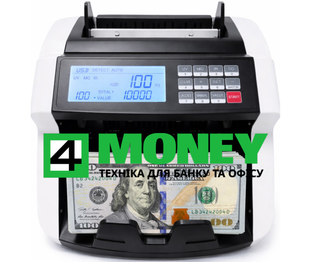 Счетчик Купюр COUNTER CASH NEO AXIOM Сортировщик Банкнот с Актуальной Прошивкой под Банкноту 2000 грн