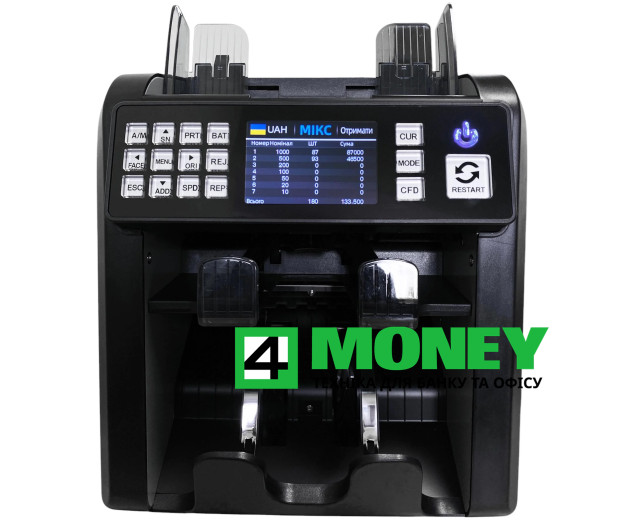 Сортировщик Банкнот Kingscan AL-952A с многоуровневой Проверкой Валют на Подлинность