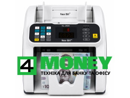 Сортировщик Купюр NexBill KL-2000SD Счетчик Денег для Пересчета Пачек с Фасовкой