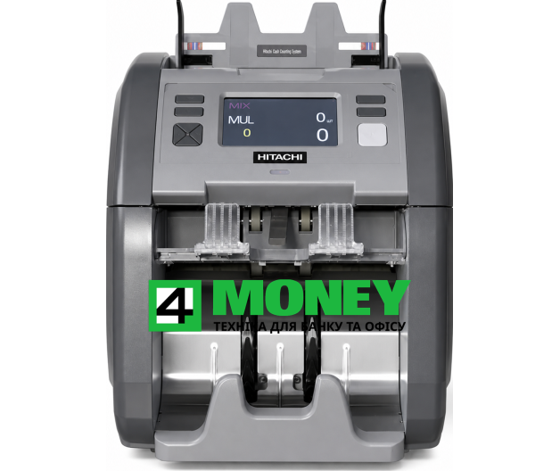 Сортировщик смешанных банкнот HITACHI IH-110FF Fitness 20-Currency Mixed Counter с распознаванием номинала, стороны, ориентации
